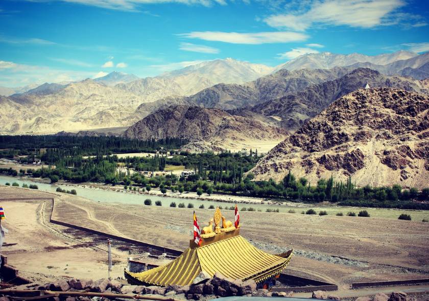 Golden_monastery_in _ Ladakh_ image_2